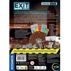 EXIT : La Disparition de Sherlock Holmes - Agorajeux