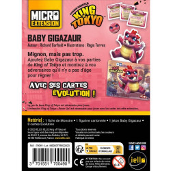 King of Tokyo : Baby Gigazaur - IELLO - Agorajeux