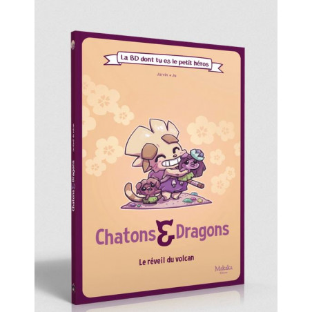 Chatons et Dragons : Le réveil du volcan - Makaka - Agorajeux