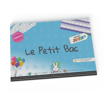 Le Petit Bac : Junior - Jeu de société - Agorajeux