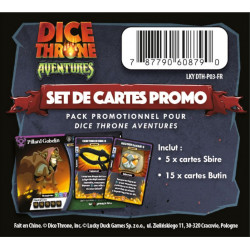 Dice Throne Adventures : Promo Pack