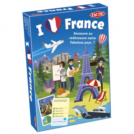 I Love France - Jeu de société - Agorajeux