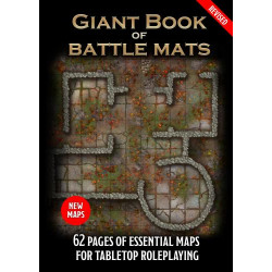 Livre plateau de jeu modulaire - Revised Giant Book of Battle Mats