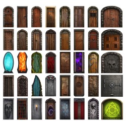 Big Box of Dungeon Doors - Agorajeux