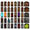 Big Box of Dungeon Doors - Agorajeux