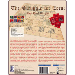 The Struggle for Zorn: The Red Blight - carte en tissu