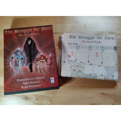 The Struggle for Zorn: The Red Blight - carte tissu - Agorajeux
