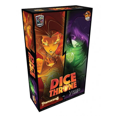 Dice Throne - saison 1 - Pyromancienne vs Voleur de l’Ombre