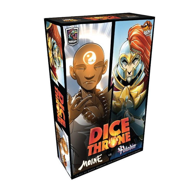 Dice Throne - saison 1 - Moine vs Paladin
