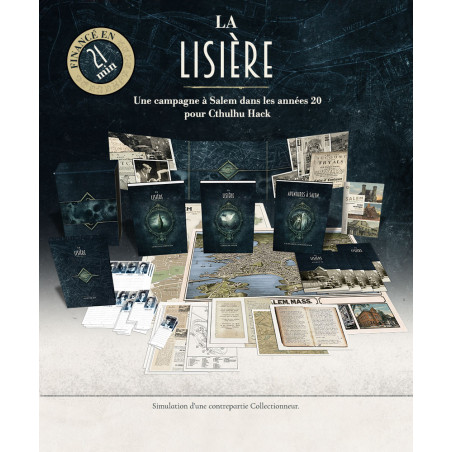 Cthulhu Hack : La Lisière - Pack Collector - XII Singes - Agorajeux