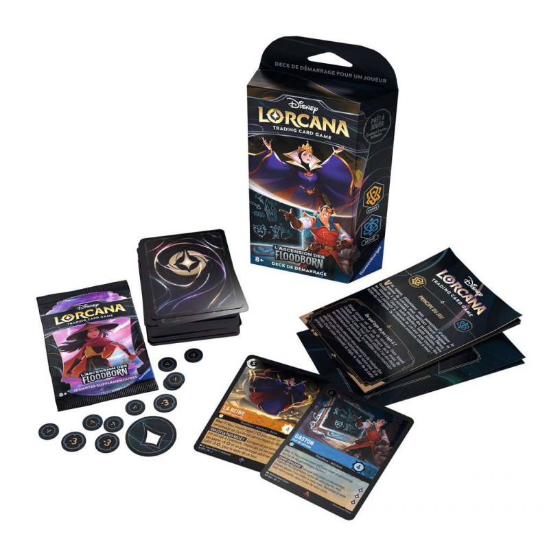 Deck de démarrage Lorcana Set 2 : Reine Grimhilde et Gaston