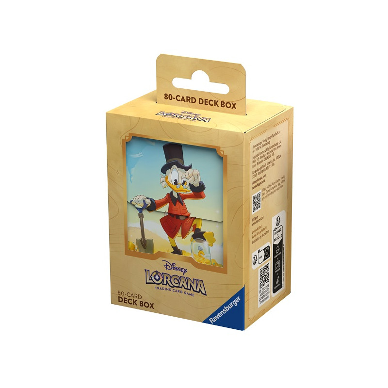 Disney Lorcana chapitre 3 : deck box Picsou