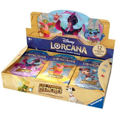 Disney Lorcana chapitre 3 : Display de 24 Boosters