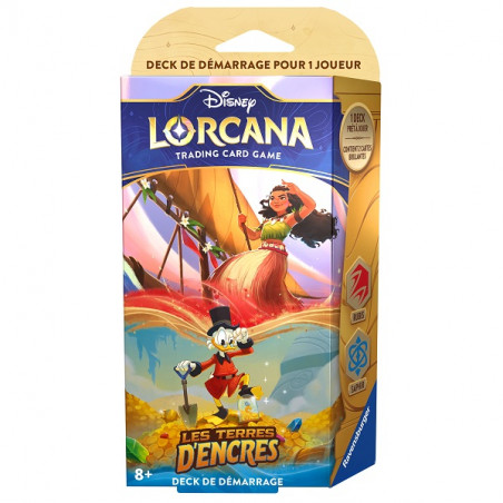 Deck de démarrage Lorcana Set 3 : Vaiana & Picsou