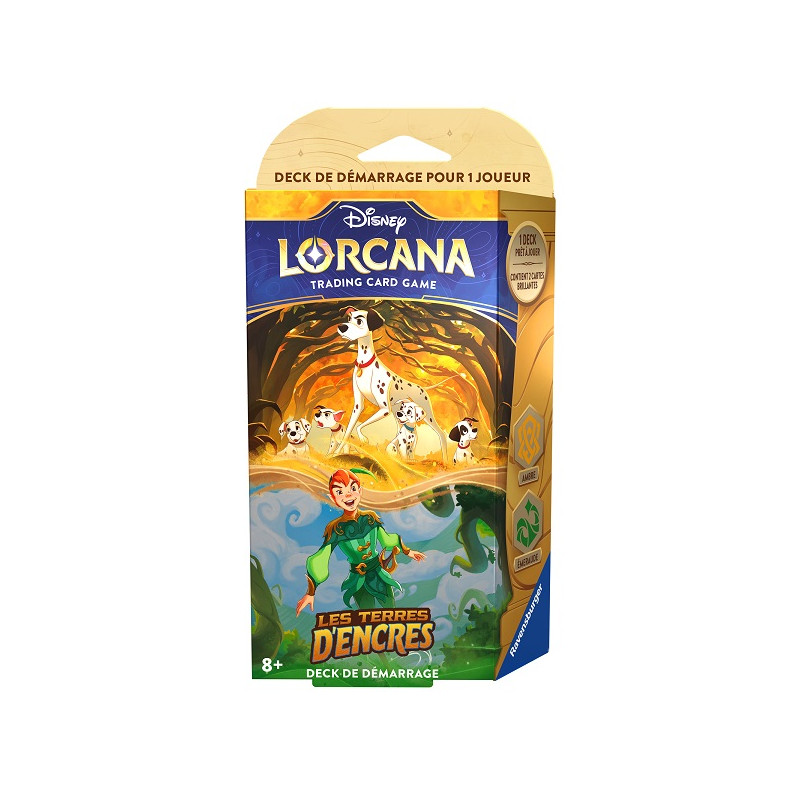 Deck de démarrage Lorcana Set 3 : Pongo & Peter Pan