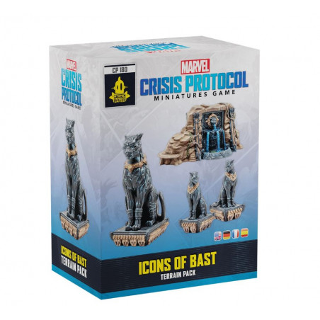 Marvel Crisis Protocol - Icons of Bast Terrain Pack