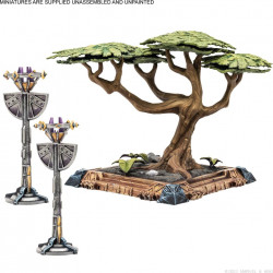 Marvel Crisis Protocol - Kingdom of Wakanda Terrain Pack - Agorajeux