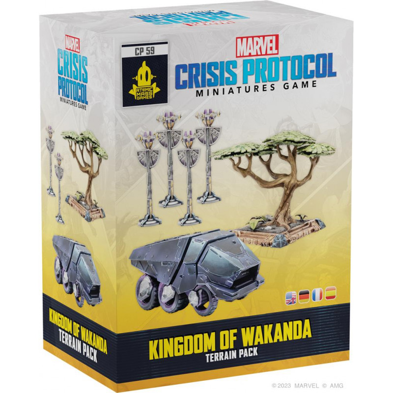 Marvel Crisis Protocol - Kingdom of Wakanda Terrain Pack