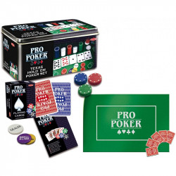 Coffret Métal Pro Poker...