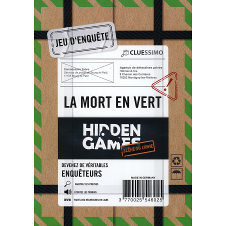 Hidden Games 3 : La Mort en Vert