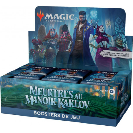 MTG : Meurtres au manoir Karlov : Booster de jeu