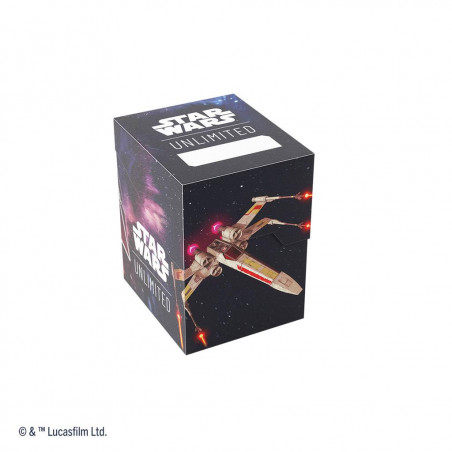 Star Wars Unlimited Art Deck Box X-Wing/Tie Fighter - Agorajeux