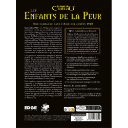 L’Appel de Cthulhu : Les Enfants de la Peur - Edge - Agorajeux