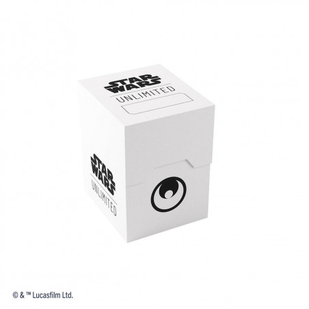 Star Wars Unlimited Art Deck Box White/Black - Agorajeux