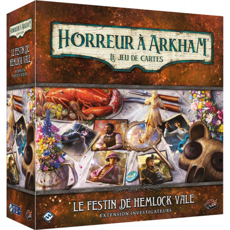 Arkham - Le Festin de Hemlock Vale - Investigateurs - Agorajeux