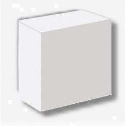 24mm WHITE Blocks - Bag of 25