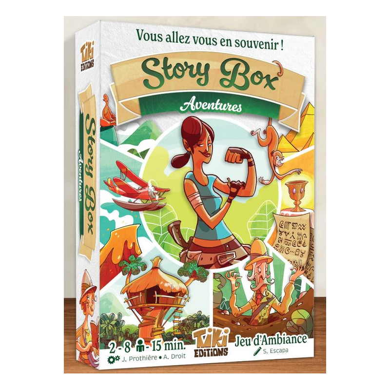 Story Box : Aventures - Tiki éditions - Agorajeux