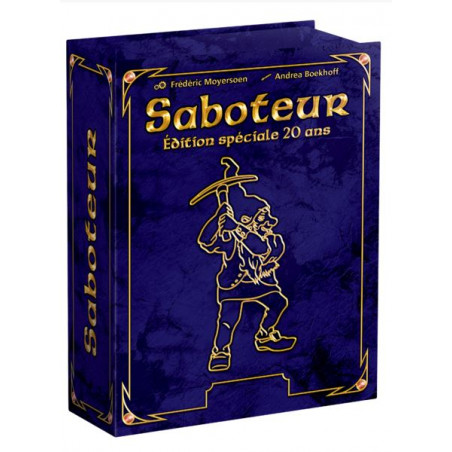 Saboteur - Édition 20e Anniversaire - Gigamic - Agorajeux