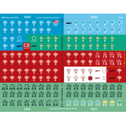 WWII Campaigns: 1940, 1941, 1942 - Compass Games - Agorajeux