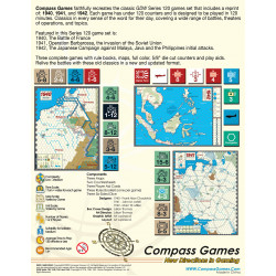 WWII Campaigns: 1940, 1941, 1942 - Compass Games - Agorajeux