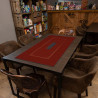 Tapis de Poker Rouge néoprène 60 x 120 cm - Boutique Agorajeux