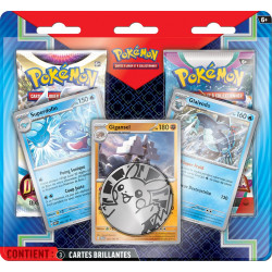 Pokémon Pack 2 boosters + 3 cartes promo