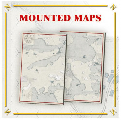 Battles of Napoleon : Eylau 1807 - Mounted Maps