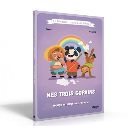 BD Petit Héros : Mes trois copains - Makaka - Agorajeux