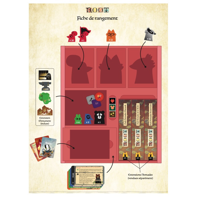 Root : Pack Nomades Souterrains