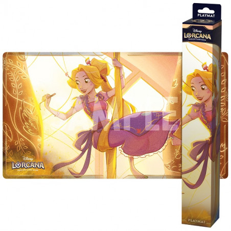 Disney Lorcana : Tapis de jeu Raiponce - Agorajeux