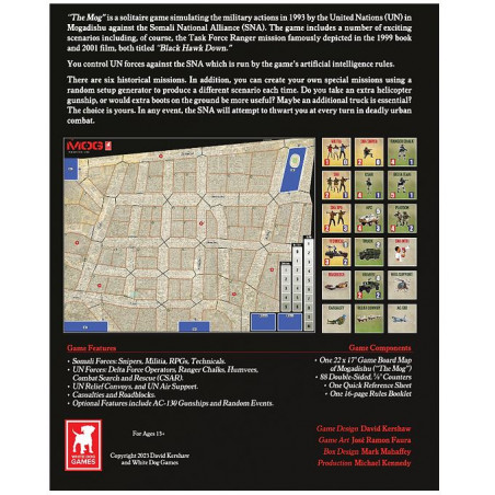 The Mog - carte en tissu - White Dog Games - Agorajeux