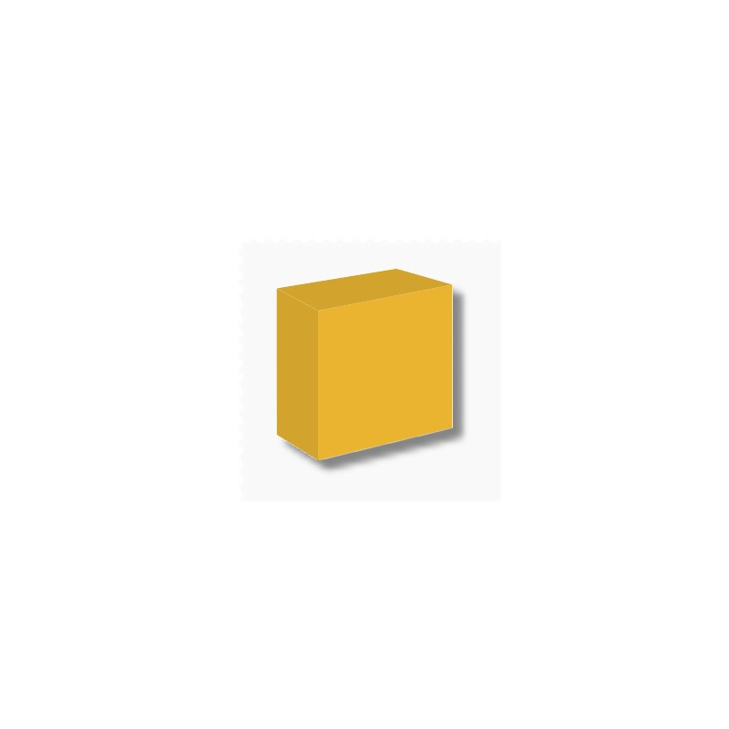 Sachet de 25 blocs jaunes 24mm