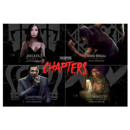 Vampire la Mascarade Chapters : Pack d'Extensions - Agorajeux