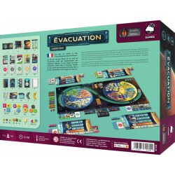 Evacuation - Jeu de Plateau VF - Intrafin - Agorajeux