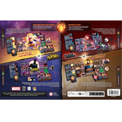 Marvel Dice Throne: Black Panther, Cpt Marvel, Black Widow, Dr Strange