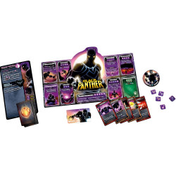 Marvel Dice Throne: Black Panther, Cpt Marvel, Black Widow, Dr Strange