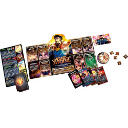 Marvel Dice Throne: Black Panther, Cpt Marvel, Black Widow, Dr Strange