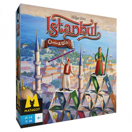 Istanbul : Choose and Write - Matagot - Agorajeux