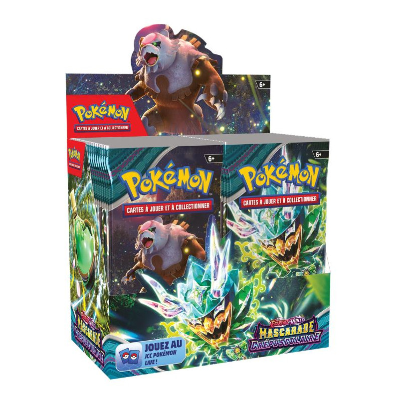 Display Pokémon EV06 Mascarade Crépusculaire
