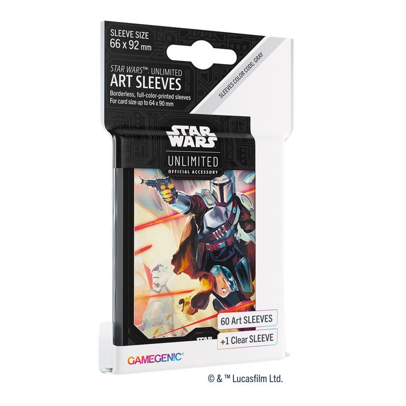 Star Wars Unlimited Art Sleeves Mandalorian